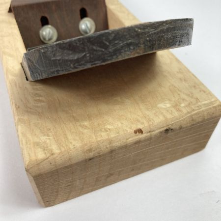  「男盛」 男盛」 龍進斉作 寸八鉋 桐箱付 (2) 龍進斉作