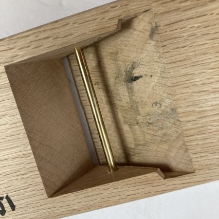  「時空」 「時空」 石堂秀雄作 二寸鉋 平成四年製作 明治120周年記念 ※箱書き作者銘相違