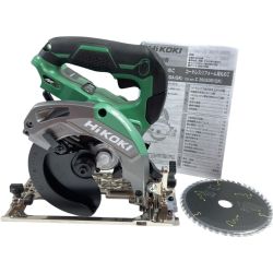 ＊＊ HiKOKI ハイコーキ 36V 125mm コードレスリフォーム用丸のこ 本体のみ ※バッテリ・充電器なし C3605DB(SK) グリーン Aランク