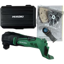 ＊＊ HiKOKI ハイコーキ 18V コードレスマルチツール (先端工具付） ※バッテリ・充電器なし CV18DBL グリーン Aランク