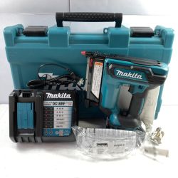 ＊＊ MAKITA マキタ 18V 15~35mm 充電式ピンタッカ（バッテリ1個・充電器・ケース付） PT353DRG ブルー Aランク