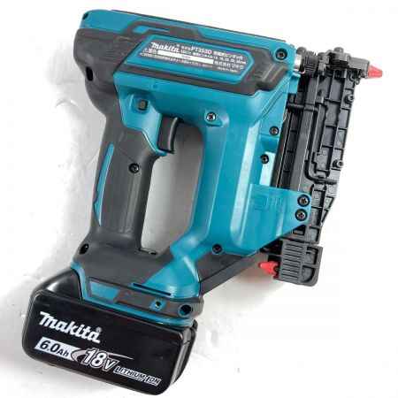  MAKITA マキタ 18V 15~35mm 充電式ピンタッカ（バッテリ1個・充電器・ケース付） PT353DRG ブルー