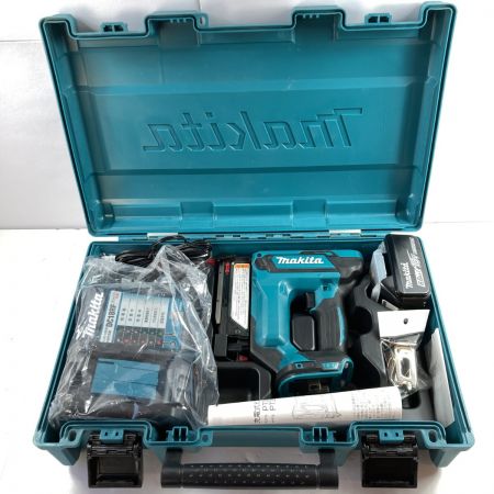  MAKITA マキタ 18V 15~35mm 充電式ピンタッカ（バッテリ1個・充電器・ケース付） PT353DRG ブルー