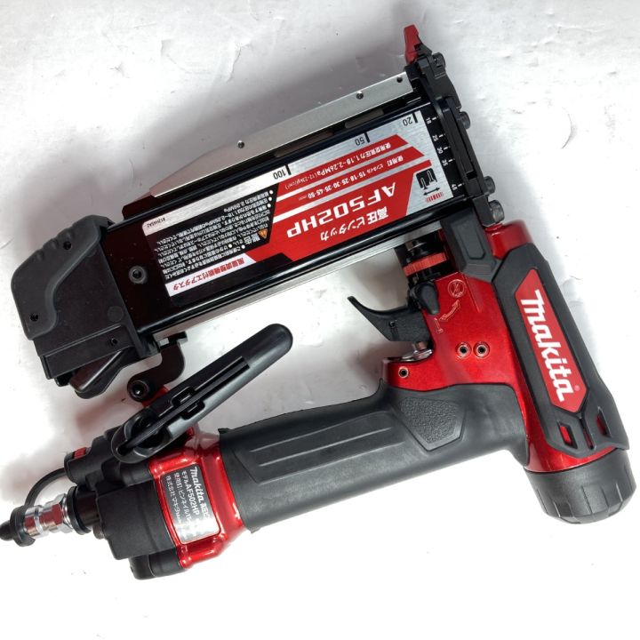 MAKITA マキタ 15~50mm 高圧ピンタッカ ケース付 AF502HP レッド 