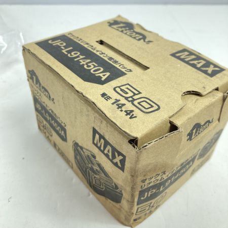  MAX マックス 14.4V/5.0Ah リチウムイオン電池パック (1) JP-L91450A ブラック