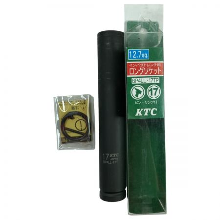  TONE トネ インパクトレンチ用ロングソケット（薄肉）22/19/17mm ピン・リング付 3個セット BP4LL-22TP/19TP/17TP