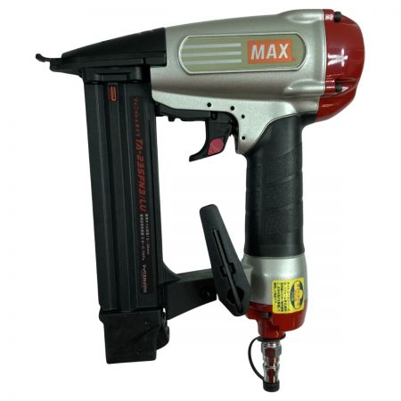  MAX マックス 15~35mm 常圧エアネイラ フィッシュネイラ ケース付 TA-235FN3/LU シルバー×レッド