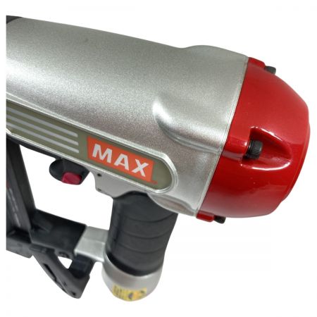  MAX マックス 15~35mm 常圧エアネイラ フィッシュネイラ ケース付 TA-235FN3/LU シルバー×レッド