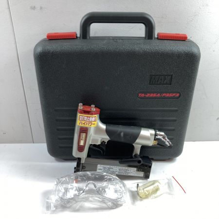  MAX マックス 12~35mm 常圧ピンネイラ ケース付 TA-235A シルバー×レッド