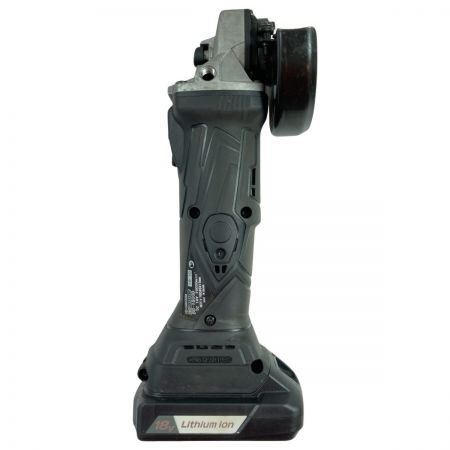  RYOBI リョービ DCM 18V 100mm 充電式ディスクグラインダ (バッテリ1個・充電器付属） BG-18000 ブラック