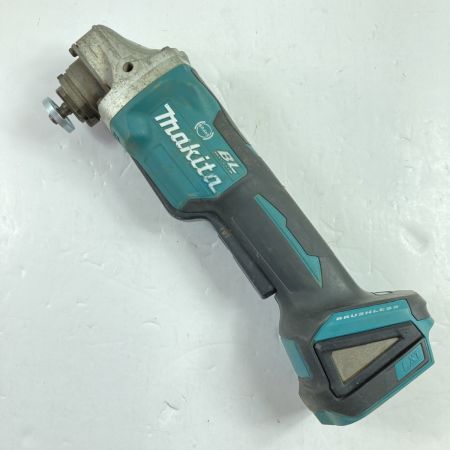  MAKITA マキタ 18V 100mm 充電式ディスクグラインダ  本体のみ ※インナーフランジ欠品  GA408D ブルー