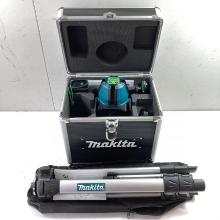  MAKITA マキタ グリーンレーザー墨出し器（受光器・ケース・三脚付属）バッテリ・充電器なし SK40GD ブルー
