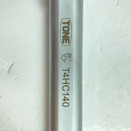  TONE トネ プレセットトルクレンチ 40~140Nm 差込角12.7mm 校正証明書付 T4HC140