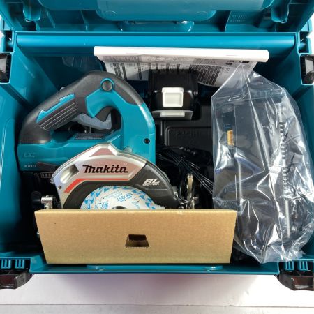  MAKITA マキタ 18V 125mm 充電式マルノコ 鮫肌 （充電器・バッテリ2個・ケース付） HS474DRGX ブラック