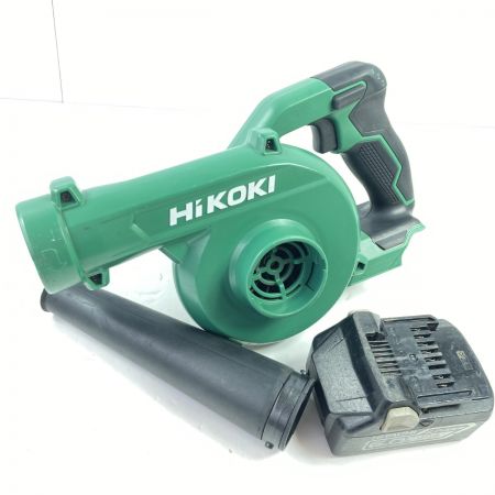  HiKOKI ハイコーキ 18V コードレスブロワ バッテリ1個付属 ※充電器なし RB18DC グリーン