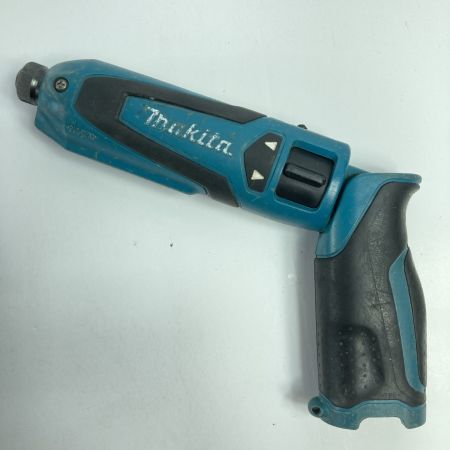  MAKITA マキタ 7.2V 充電式ペンインパクトドライバ (バッテリ2個・充電器・ケース付） TD021D ブルー