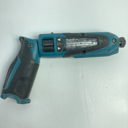 MAKITA マキタ 7.2V 充電式ペンインパクトドライバ (バッテリ2個・充電器・ケース付） TD021D ブルー