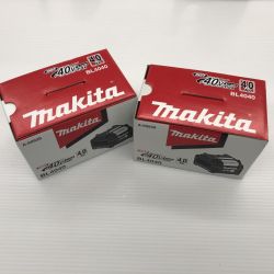 ДД MAKITA マキタ 未使用品(S)  40v 4.0Ah 2個セット BL4040 ブラック Sランク