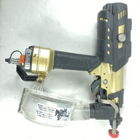  HITACHI 日立 25~41mm 高圧ネジ打ち機 ケース付 WF4H3 ゴールド