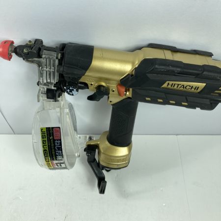  HITACHI 日立 25~41mm 高圧ネジ打ち機 ケース付 WF4H3 ゴールド