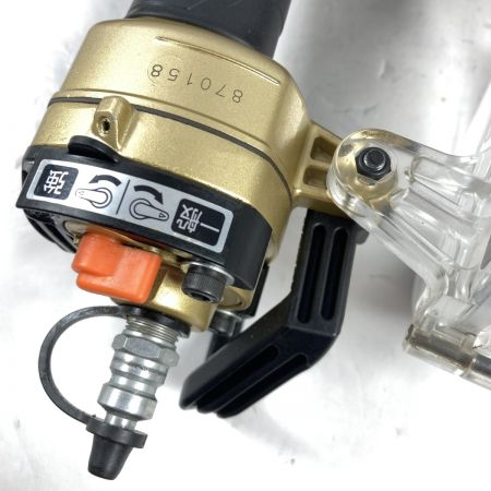  HITACHI 日立 25~41mm 高圧ネジ打ち機 ケース付 WF4H3 ゴールド