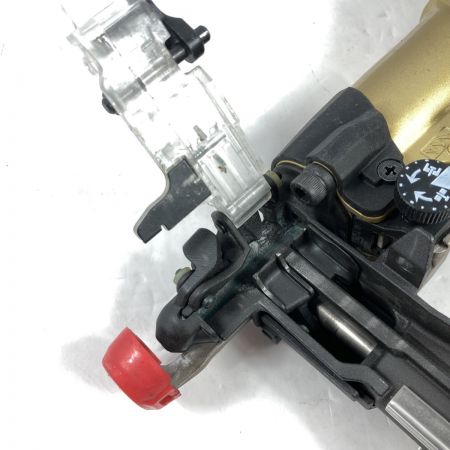  HITACHI 日立 25~41mm 高圧ネジ打ち機 ケース付 WF4H3 ゴールド