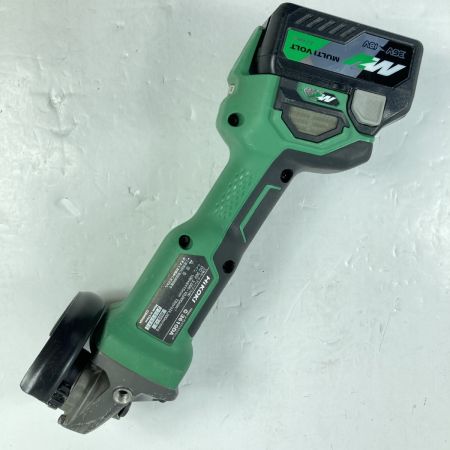  HiKOKI ハイコーキ 36V 100mm コードレスディスクグラインダ (バッテリ2個・充電器・ケース付） G3610DA グリーン