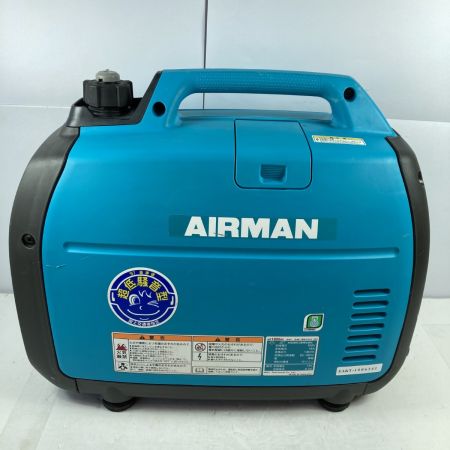  AIRMAN 4サイクル インバーター発電機  1.8kVA 50/60Hz  HP1800SV スカイブルー