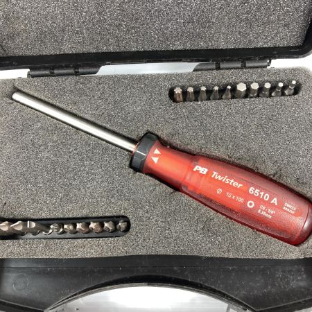  TWISTER PB SWISS TOOLS ラチェットドライバーハンドル セット PB6511 ブラック