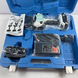 ＊＊ マクセルイズミ 21.6V 充電式ケーブルカッタ (バッテリ1個・充電器・ケース付） S7-K50 ブラック×ホワイト Sランク