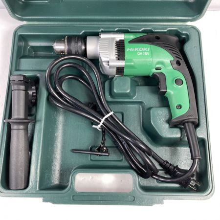  HiKOKI ハイコーキ 16mm コード式振動ドリル ケース付 DV16V グリーン