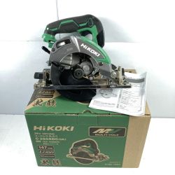 ＊＊ HiKOKI ハイコーキ 36V 147mm コードレス丸のこ 本体のみ ※バッテリ・充電器なし C3605DC(SK) グリーン Bランク