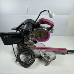 ＊＊ HITACHI 日立 165mm 卓上スライド丸のこ レーザー付 C6RSHC パープル×ブラック Cランク