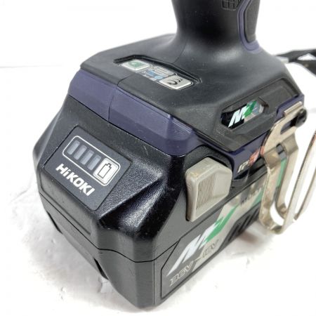  HiKOKI ハイコーキ 36V コードレスインパクトドライバ (バッテリ1個・ケース付）※充電器なし WH36DC オーシャンブルー