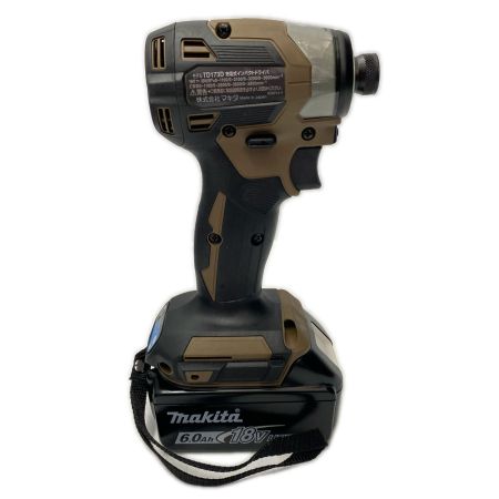  MAKITA マキタ ｲﾝﾊﾟｸﾄﾄﾞﾗｲﾊﾞ TD173D ブラウン 未使用品