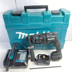 ＊＊ MAKITA マキタ 18V 充電式ハンマドリル  (バッテリ1個・充電器なし・ケース付） HR182D ブラック Cランク