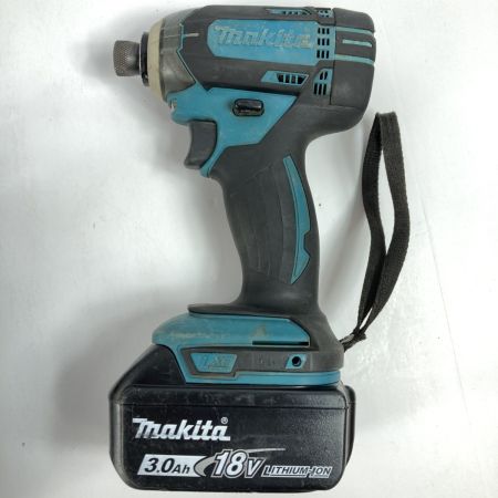  MAKITA マキタ 18V 充電式インパクトドライバ (バッテリ2個・充電器・ケース付） TD149D ブルー