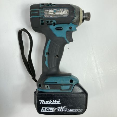  MAKITA マキタ 18V 充電式インパクトドライバ (バッテリ2個・充電器・ケース付） TD149D ブルー