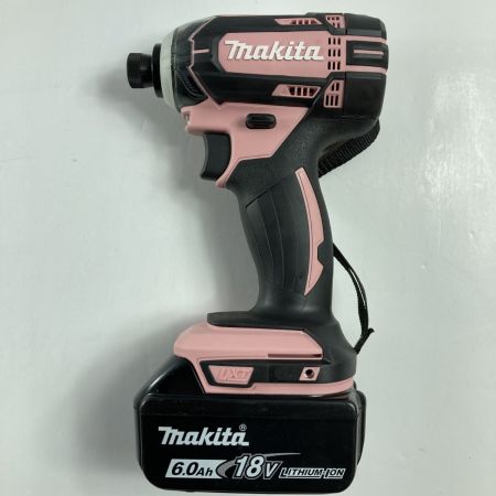  MAKITA マキタ 18V 充電式インパクトドライバ (バッテリ1個・充電器・ケース付） TD149D ピンク