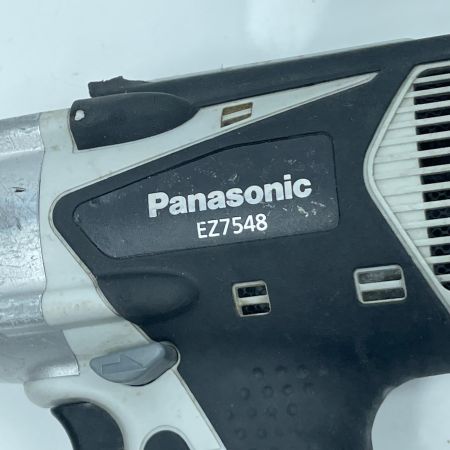 Panasonic パナソニック インパクトドライバ EZ7458 ブラック 充電器・充電池2個・ケース付 14.4v 不明 キズ・ヨゴレ有
