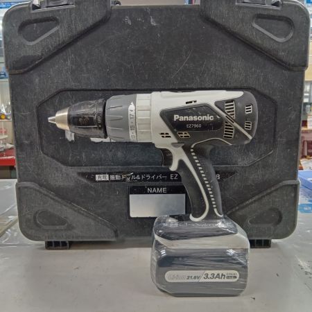 Panasonic パナソニック EZ7960 ライトグレー 電動工具 インパクトドライバ 程度C コードレス式 21.6V 不明 キズ・ヨゴレ有