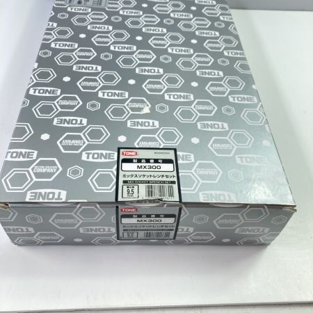  TONE トネ ミックスソケットレンチセット 27pcs 差込角9.5mm MX300 シルバー