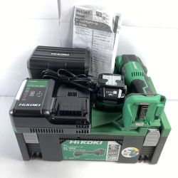 ＊＊ HiKOKI ハイコーキ 18V コードレスマルチツール (先端工具・バッテリ1個・充電器・ケース付） CV18DA グリーン Aランク