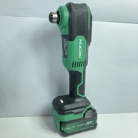  HiKOKI ハイコーキ 18V コードレスマルチツール (先端工具・バッテリ1個・充電器・ケース付） CV18DA グリーン