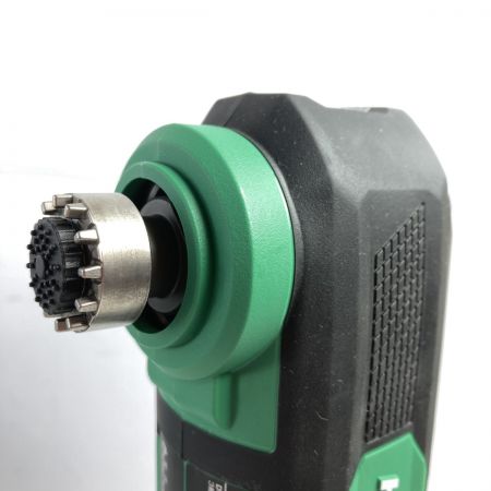  HiKOKI ハイコーキ 18V コードレスマルチツール (先端工具・バッテリ1個・充電器・ケース付） CV18DA グリーン