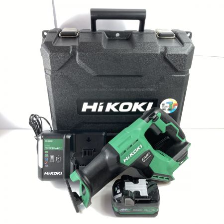  HiKOKI ハイコーキ 36V コードレスセーバーソー （バッテリ1個・充電器・ケース付） CR36DMA グリーン