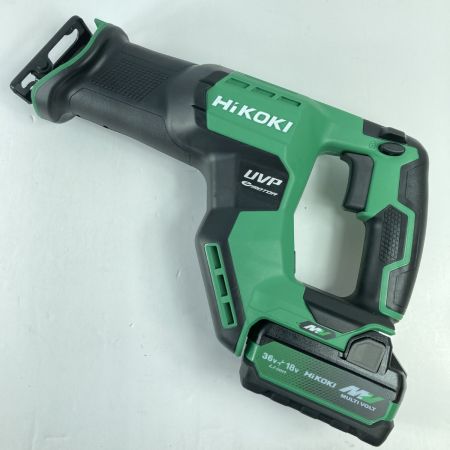  HiKOKI ハイコーキ 36V コードレスセーバーソー （バッテリ1個・充電器・ケース付） CR36DMA グリーン