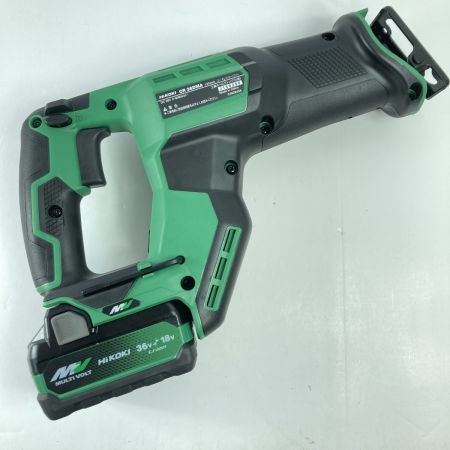  HiKOKI ハイコーキ 36V コードレスセーバーソー （バッテリ1個・充電器・ケース付） CR36DMA グリーン