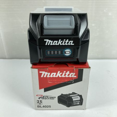 MAKITA マキタ 40Vmax/2.5Ah リチウムイオンバッテリ 箱入り PSEマークあり (1) BL4025