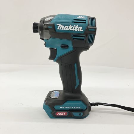 MAKITA マキタ 充電式インパクトドライバ 40Vmax 本体のみ TD002G ブルー 未使用品